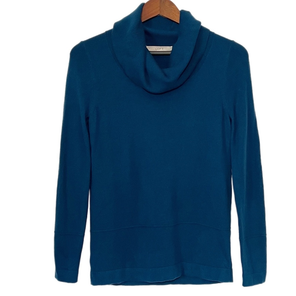 Loft Cowl Neck Tunic Sweater